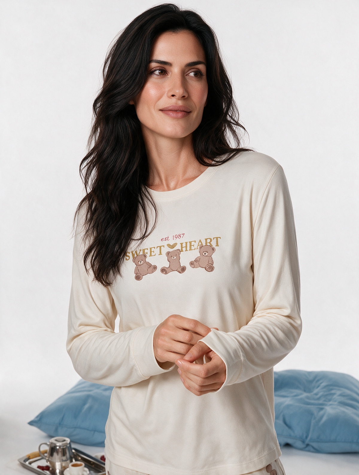 Pijama mujer estampado nórdico