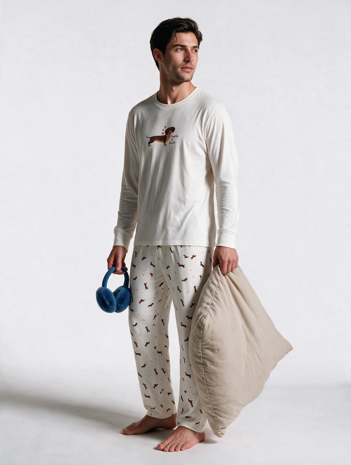 Pijama Hombre Couple In Love