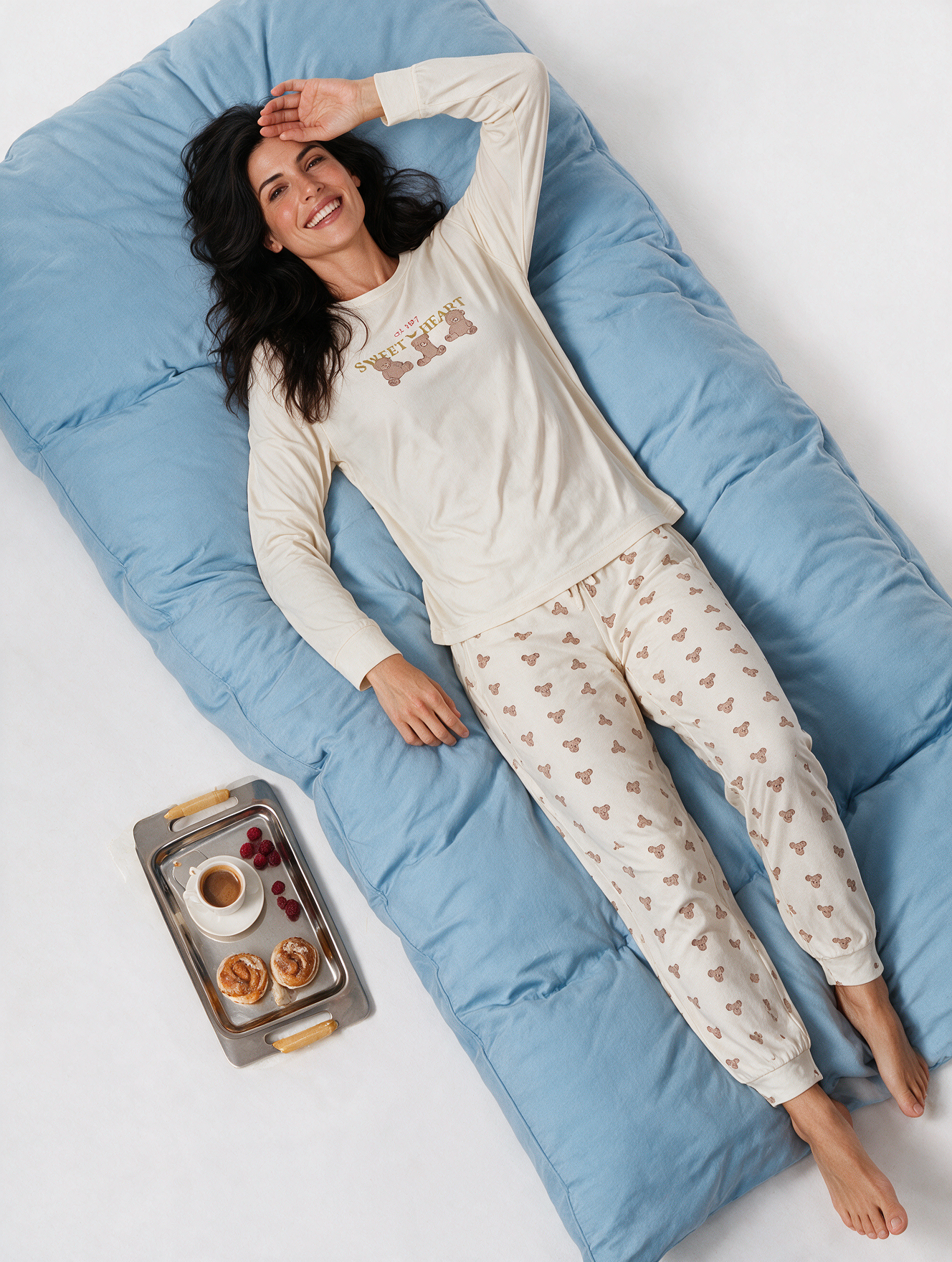 Pijama mujer estampado nórdico
