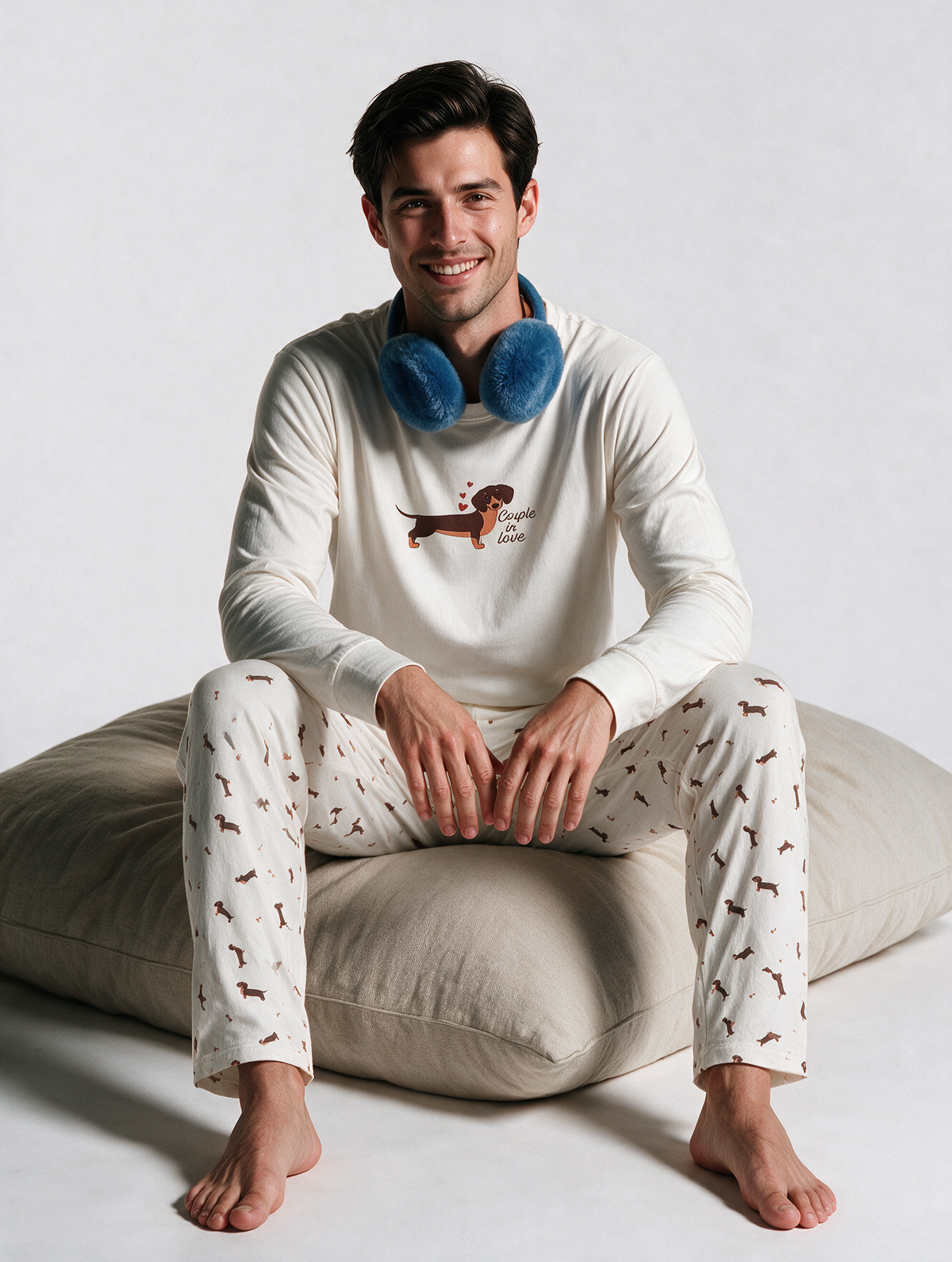 Pijama Hombre Couple In Love