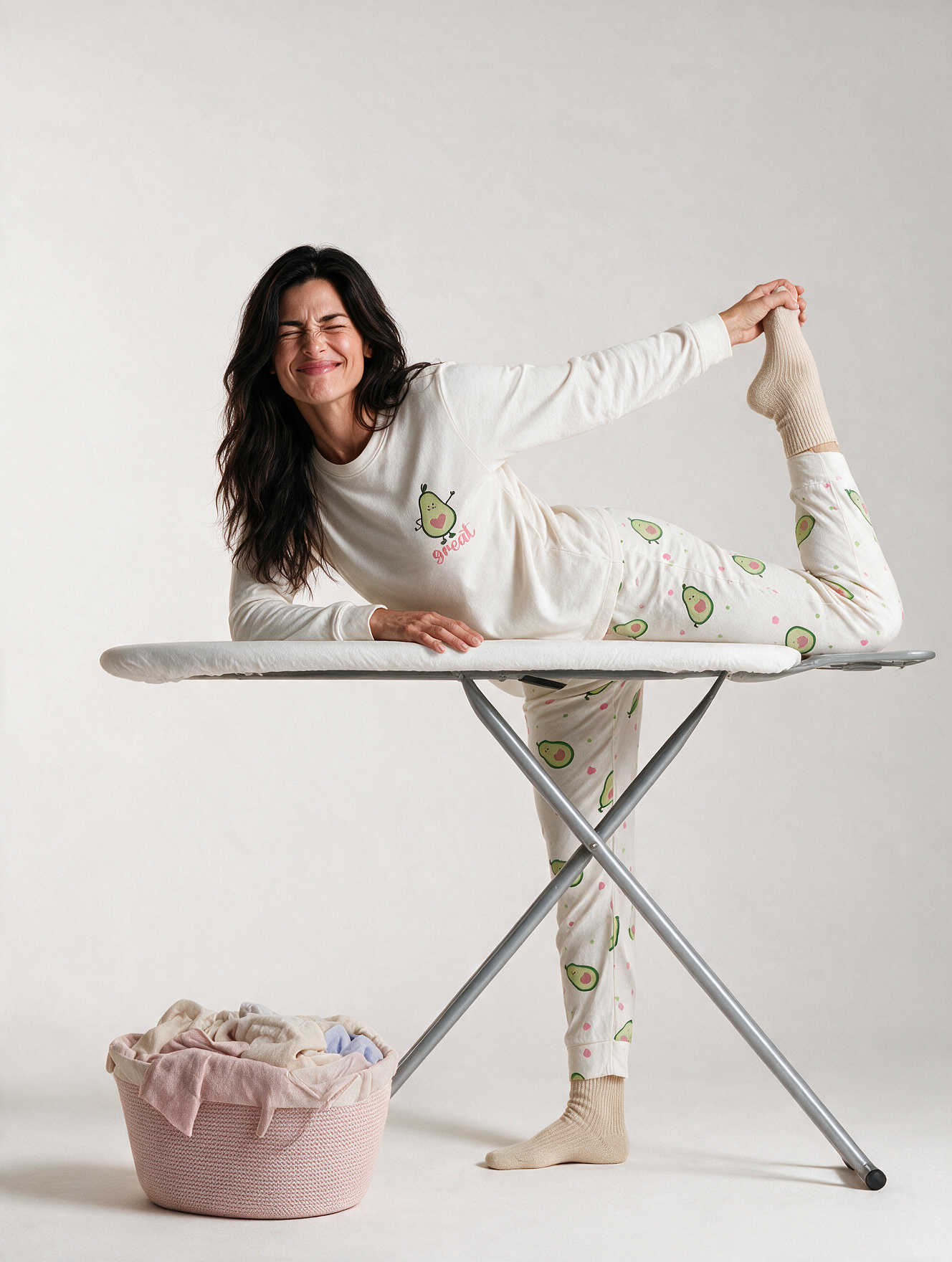 Pijama mujer estampado aguacates