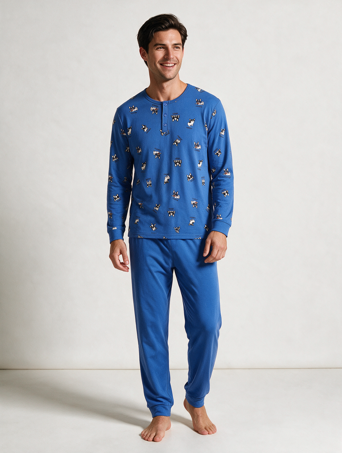 Pijama Hombre Dog Print