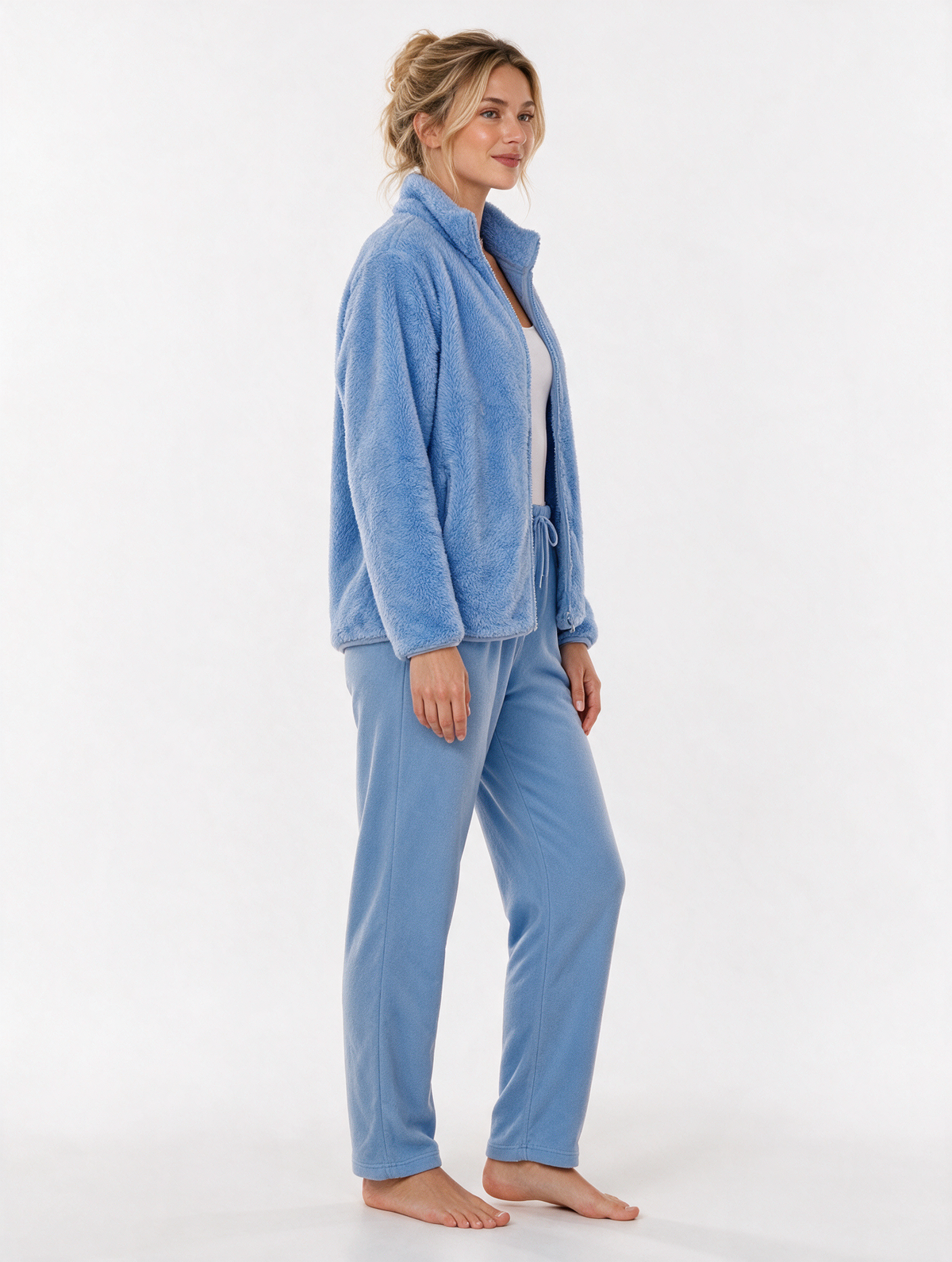 Chaqueta Polar Mujer Soft Teddy
