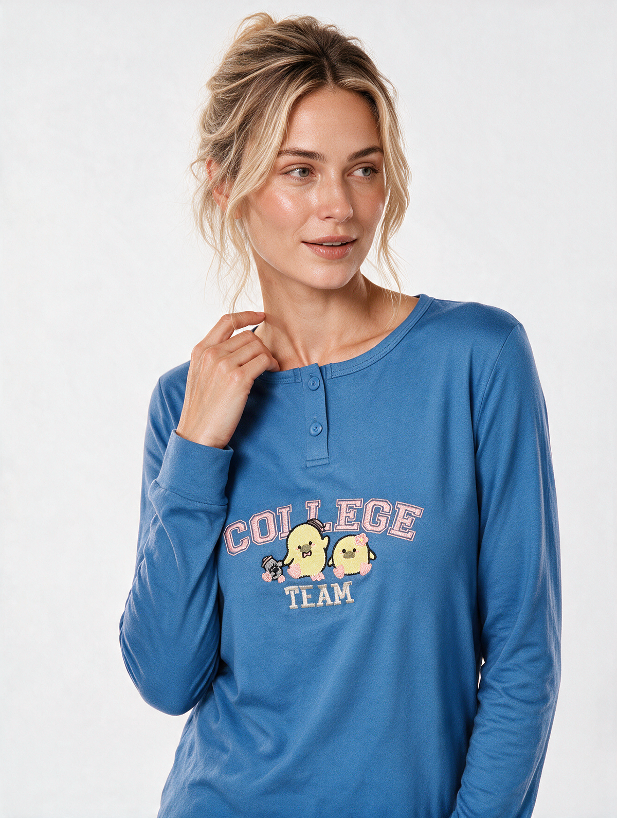 Pijama Mujer College Team