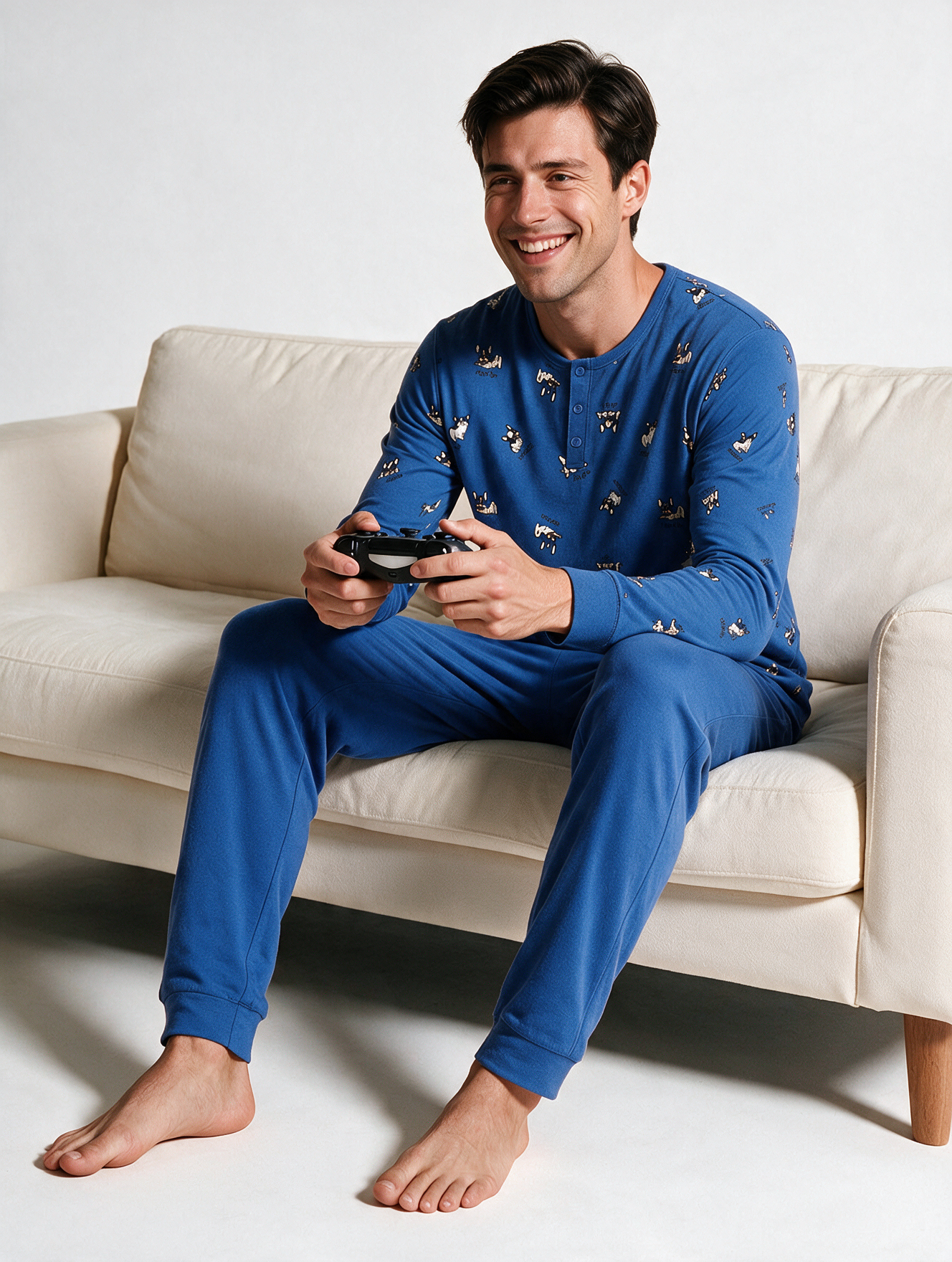 Pijama Hombre Dog Print