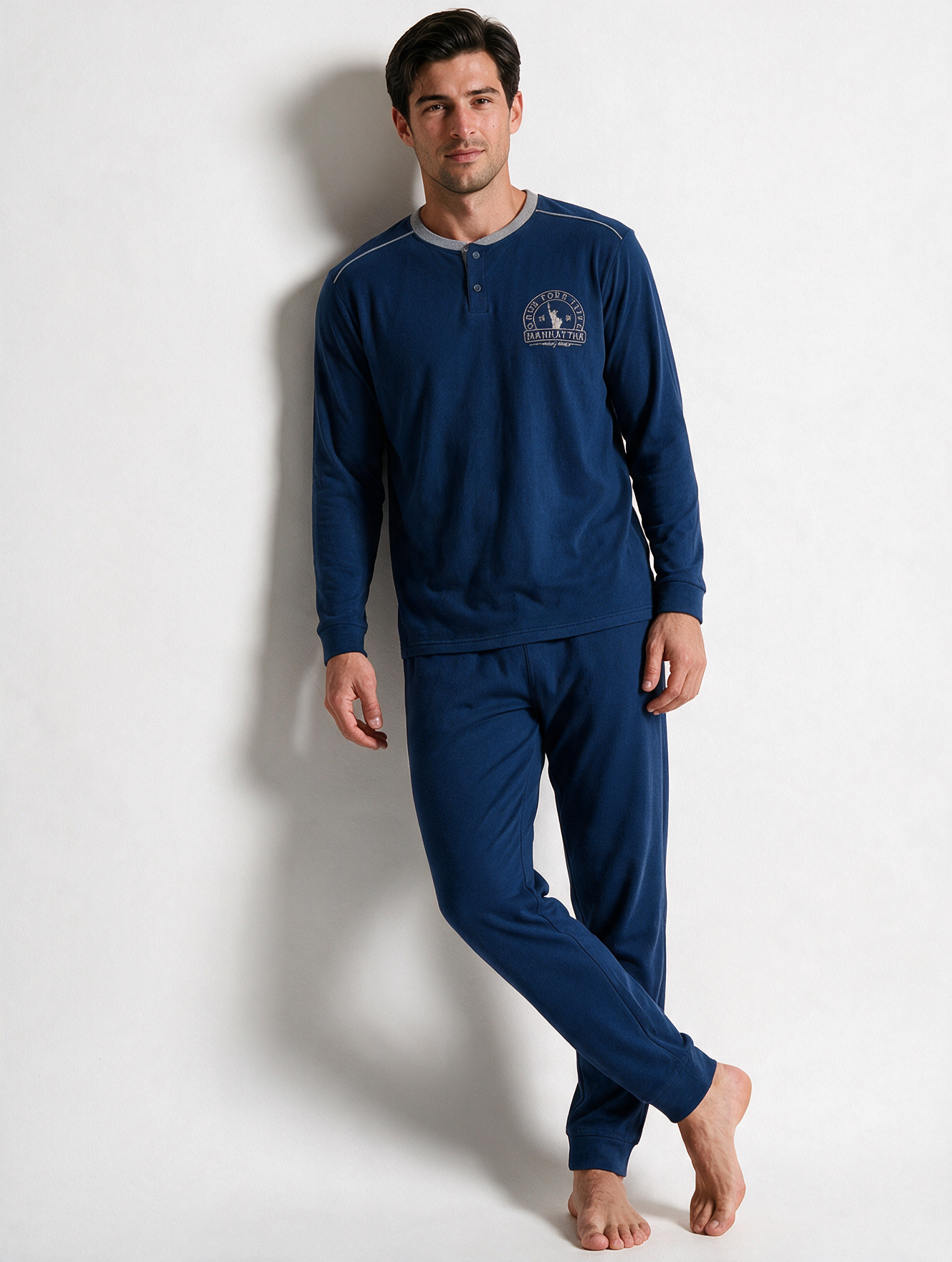 Pijama Hombre Detalle Manhattan