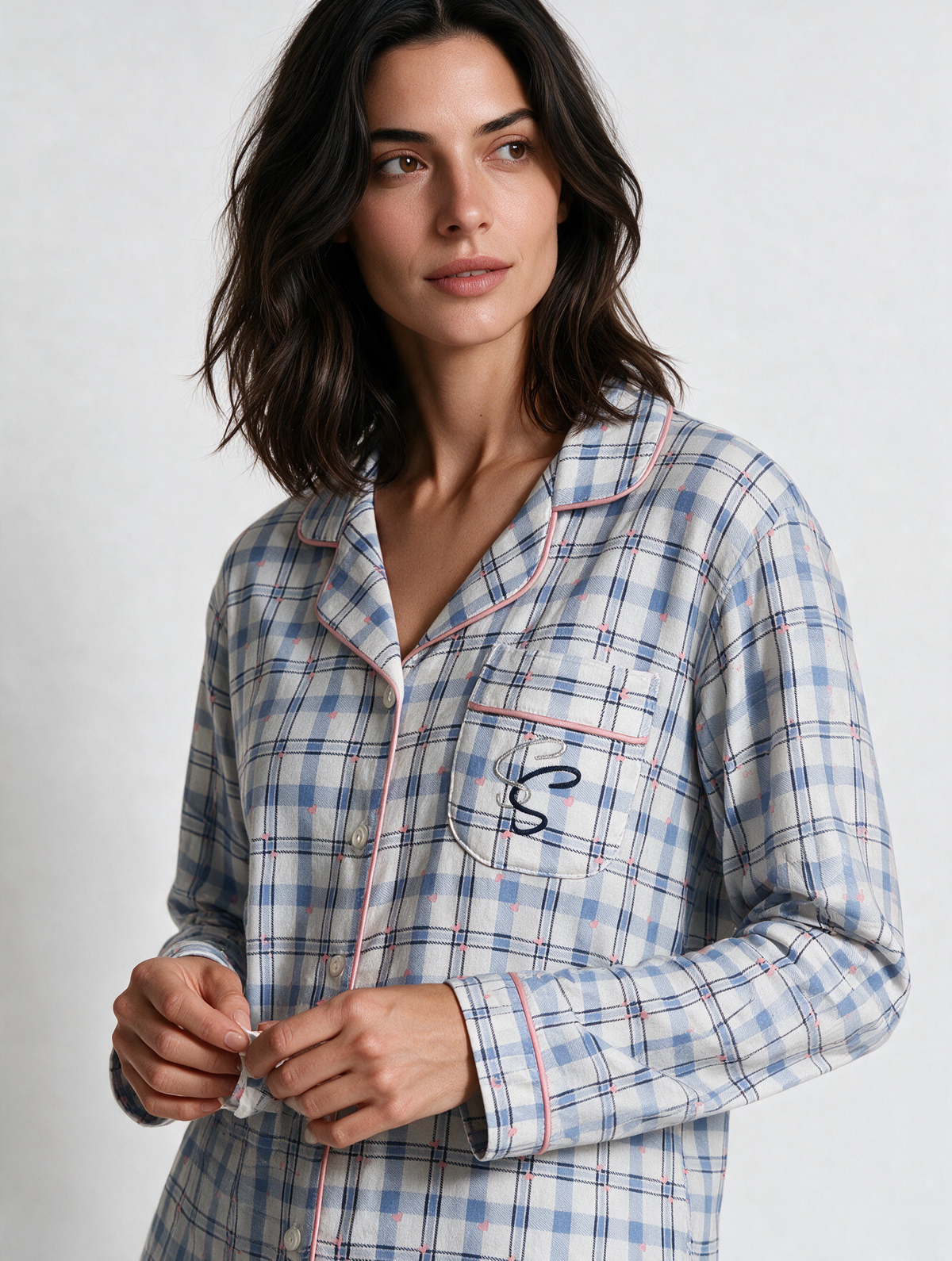 Pijama Mujer Cuadros