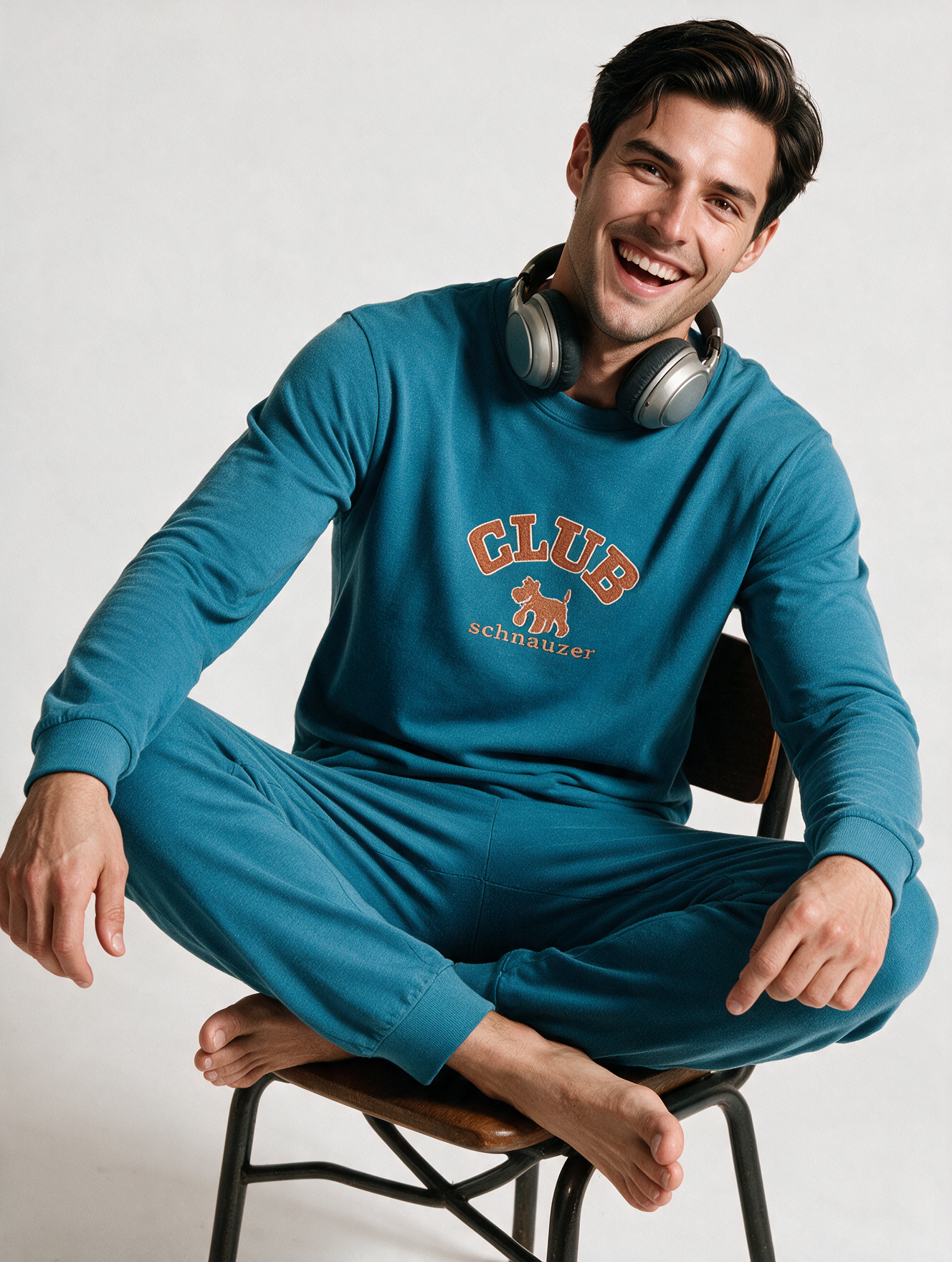 Pijama Hombre Detalle College