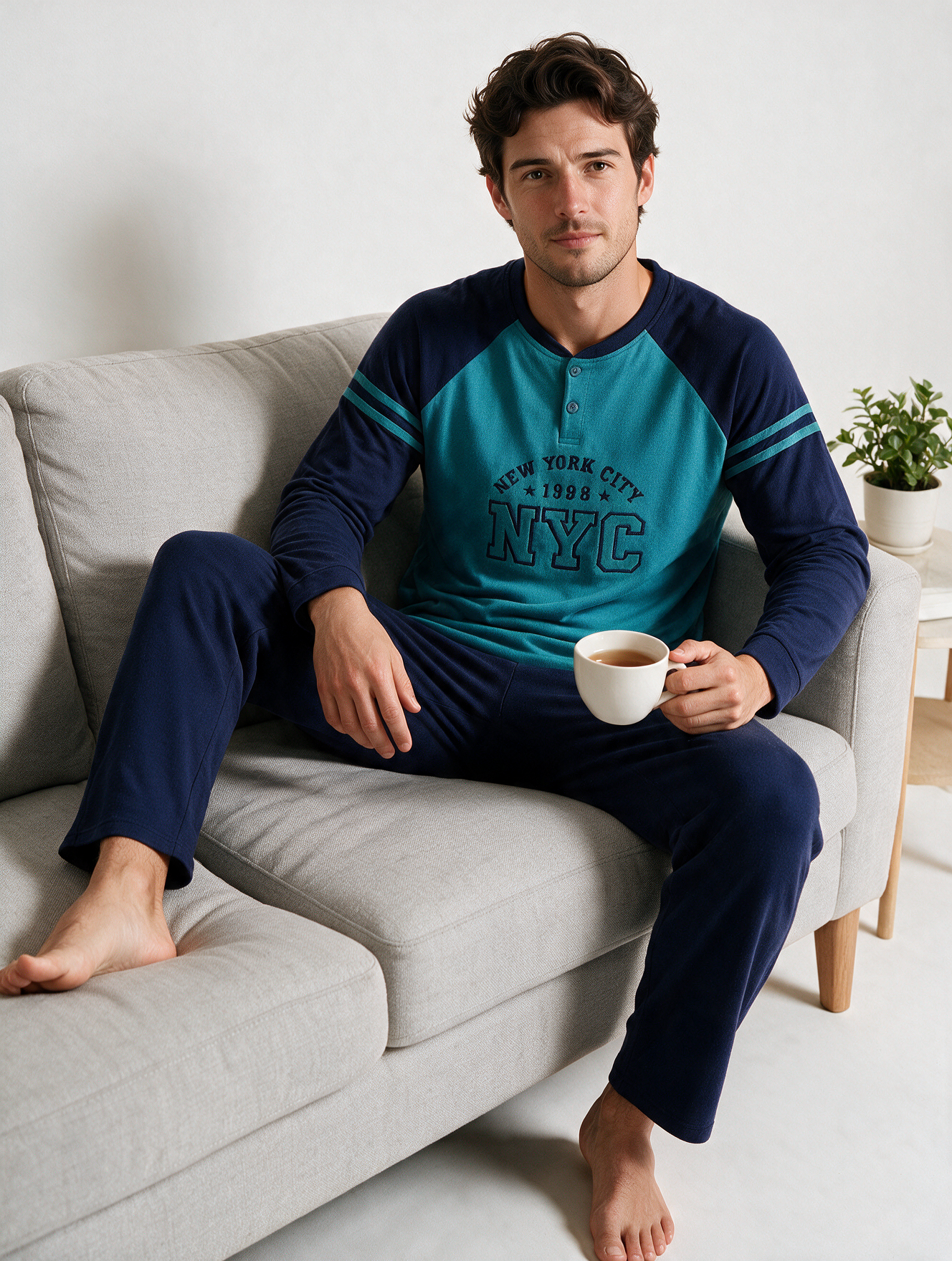Pijama Hombre NYC College