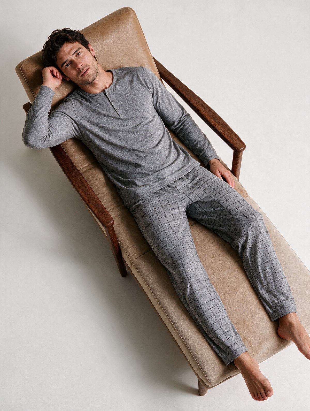 Pijama Hombre Check Essential