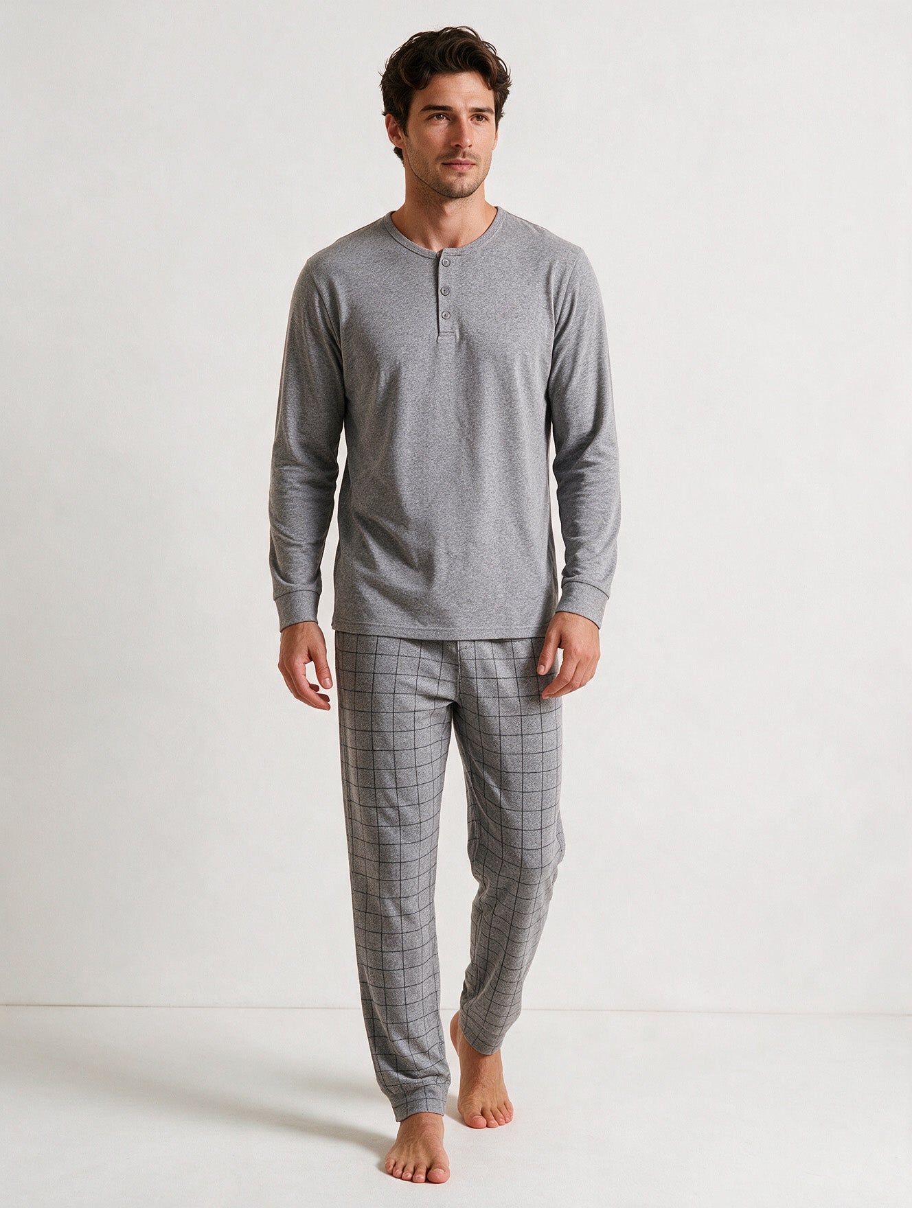 Pijama Hombre Check Essential