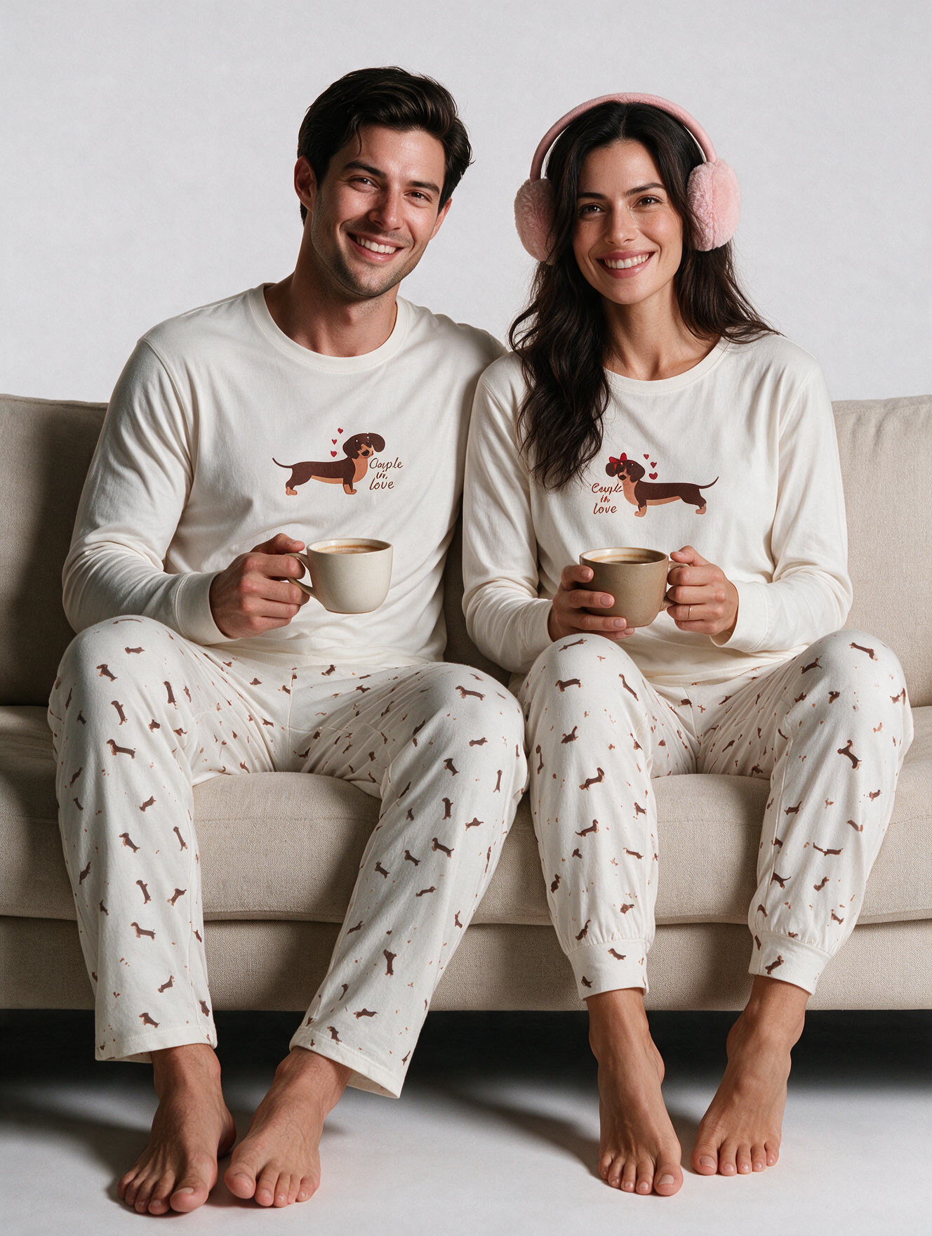 Pijama Mujer Couple In Love
